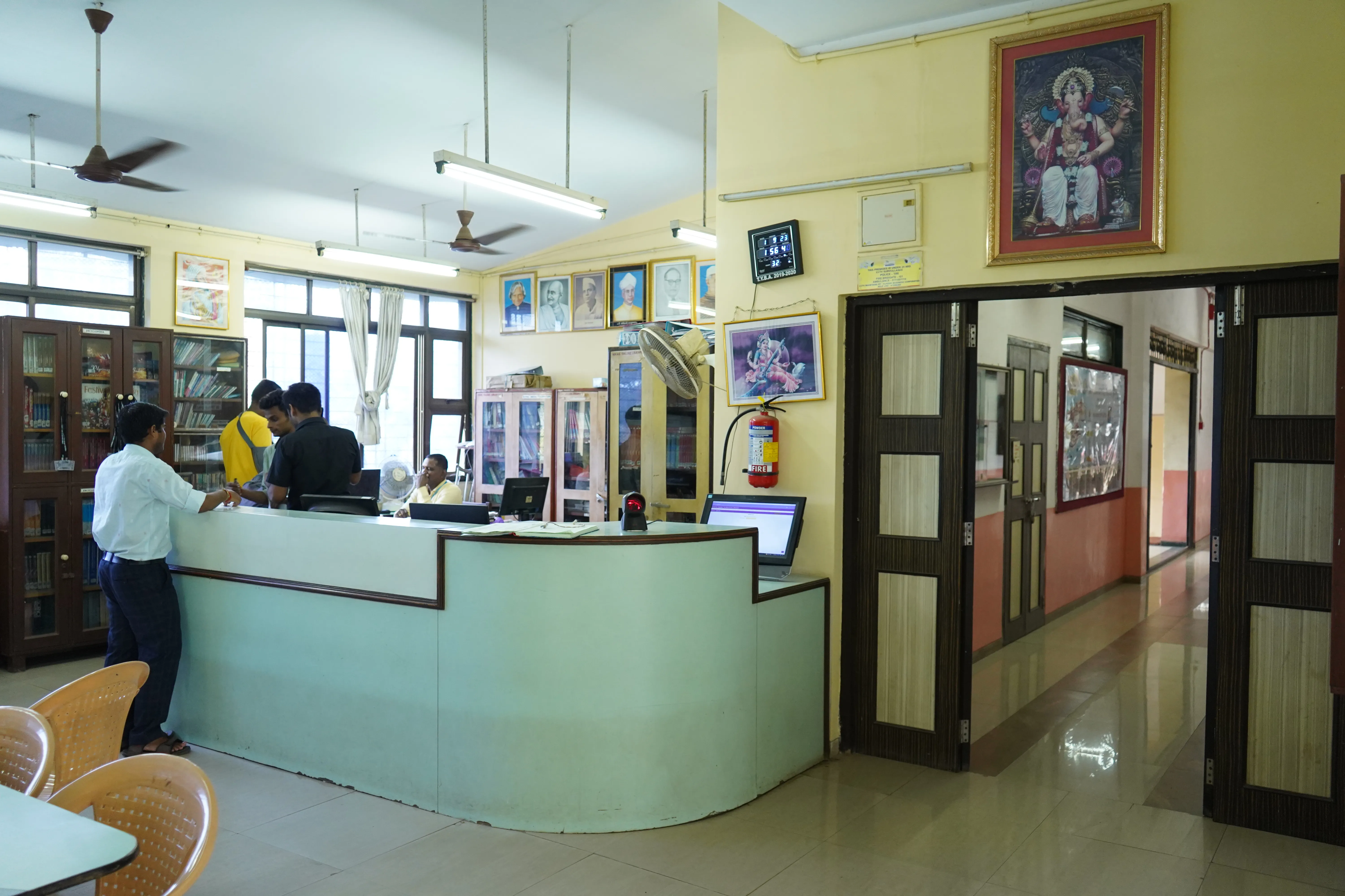LIBRARY CIRCULATION COUNTER