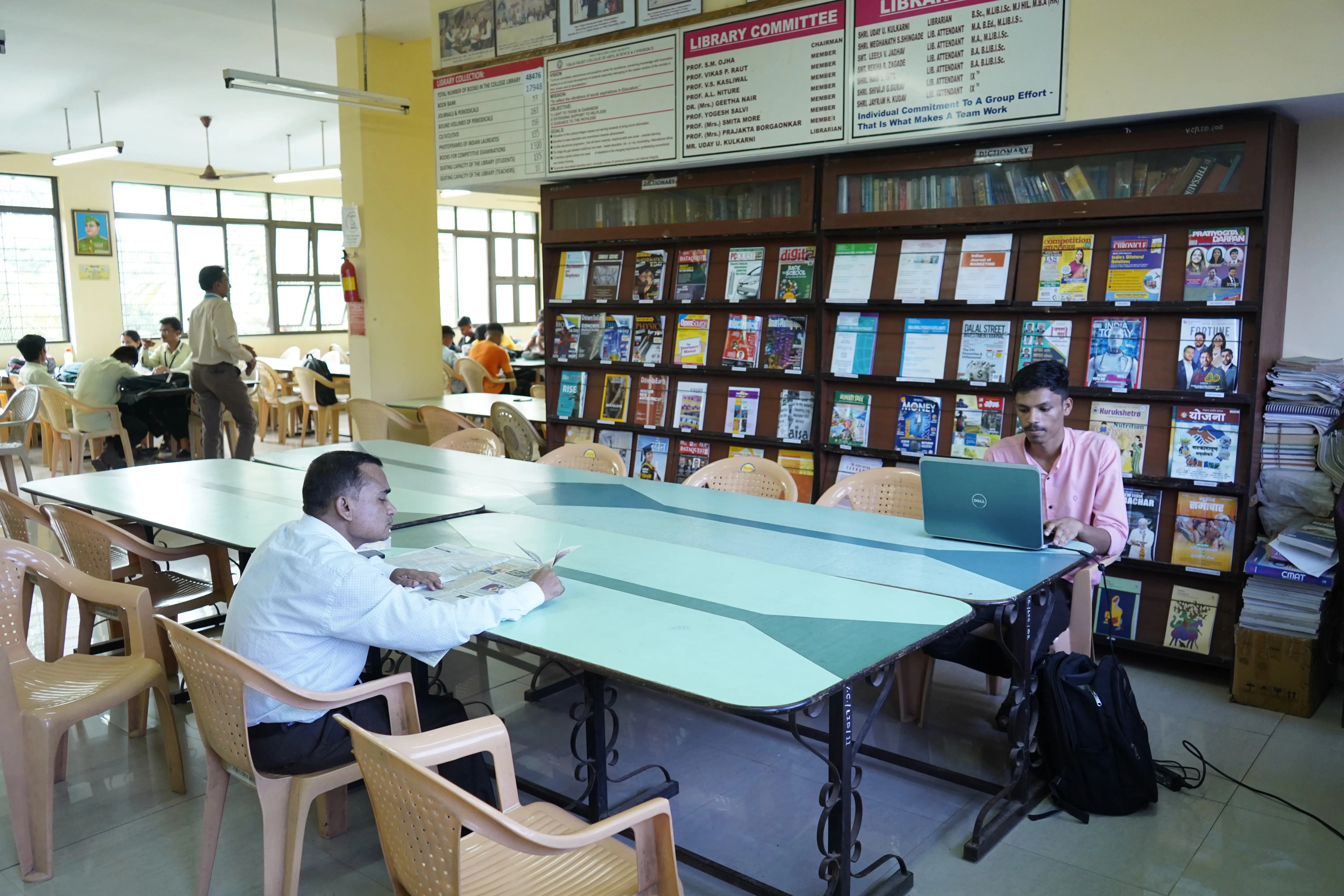 LIBRARY PERIODICALS SECTION